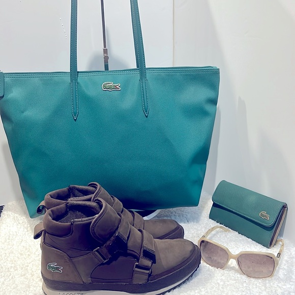 Lacoste Handbags - 💥 HOST PICK 💥Lacoste Bag with Free Ankle Booties, Wallet & Sunglasses LACOSTE